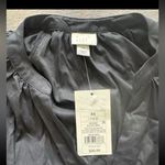 A New Day  Women's 3/4 Sleeve Mini Button Shirt Dress Lightweight Black XS Photo 3