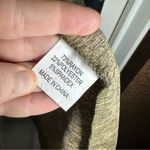 Tickled Teal  Green/Black Animal Print Open Front Cardigan size Small Photo 6