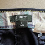 J.Crew womens city fit navy lowrise chino flat front cropped pants 0 goth grunge Photo 5
