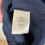 Eliza J  Wide Leg Jumpsuit Size 16 Navy Blue‎ V-Neck Tie Waist Evening Formal Photo 11