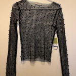 Ross Fishnet Beaded  Rave Top Photo 0