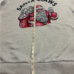 Santa Claws Sweatshirt Size 2XL Party Ugly Sweater Contest Gray Photo 9