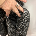 Banana Republic knit wrap blazer with large lapels and belt size 6 Photo 6