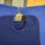 Talbots  Crewneck Short Sleeve Sweater women’s petite small royal blue Photo 7