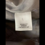 Halogen  Wool Blend Woman’s Gray Double‎ Breasted Lined Crop Blazer Jacket Size M Photo 6