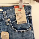 Levi's Levi’s Ribcage Ankle Straight Jeans Size 29 NEW Distressed Medium Blue Wash Photo 5