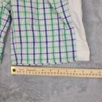 Adidas  Golf Shorts Women's Size 10‎ Plaid Stretch Pockets Flat Front Performance Photo 4