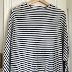 Frank & Eileen  Effie stripe funnel neck long sleeve Photo 2