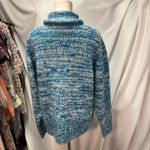 Lou & grey  Findley Space Dye Turlteneck Sweater‎ Blue Marl Womens XS New Relaxed Photo 4