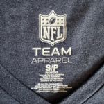 NFL New England Patriots Womens T-Shirt size Small  Team Apparel V Neck Blue Photo 2