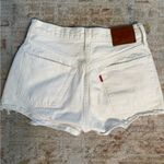 Levi's 501 White Jean Shorts for Women Photo 1
