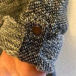 Kenzie Performance Black/White Pullover Long Sleeve Cowl Neck Knit Top Size S m Black Photo 3