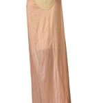 Vassarette Underneath It All Vintage night Gown sleeveless floral embroidered M Photo 8