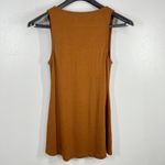 FP Beach  Free People Tank Top Womens Small Petite Brown Sleeveless Casual Basic‎ Photo 1