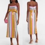 Veronica Beard  Ivanna Sequin Stripe Midi Dress Size 6 NWOT Photo 1