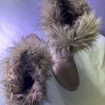 Sorel Tan Winter Boots with Fur Trim Photo 4