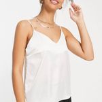 ASOS DESIGN Ivory Satin Cami Photo 0