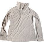 Mountain Hardwear Microchill Zip T Fleece Pullover gray women’s size medium Photo 0