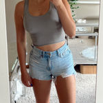 American Eagle Boyfriend Jean Shorts NWOT Photo 0