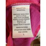 Market & Spruce Fuschia Pink Sun Dress Size Large Sleeveless V-Neck Cotton Modal Photo 5