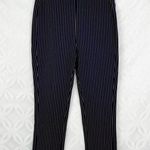 Derek Lam 10 Crosby Simone Pinstripe Back Zip Leggings NWT Size 10 $295 Blue Photo 6