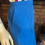 Ralph Lauren LAUREN  CORNFLOWER BLUE, LINED, SILK CUFFED HEM TROUSERS (12) Photo 6