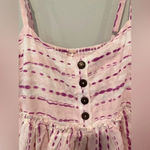 Free People romper Size Small one-piece linen viscose onesie jumpsuit NWOT 1433 Photo 4