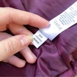 Prince & Fox • puffer vest faux fur trim hood burgundy maroon quilted Red Photo 6