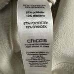 Chico's  Beige Faux Suede Knit Stretchy Pants size 00 women’s pull on legging fit Photo 12