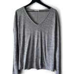 Rag and Bone Light Gray Long Sleeve V-Neck Shirt Women's XS Photo 0