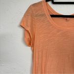Fresh Produce  Orange Cotton Mini Dress Womens S Short Sleeve Casual Beachy Hike Photo 1