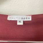 Baltic Born Krystal Satin Wrap Gown Maxi Dress Photo 5