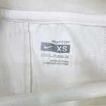 Nike  Women's Fit Dry Short Sleeve Cream‎ Tee Mesh Sheer XS Photo 4