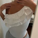 ZARA  White Bodysuit Photo 1