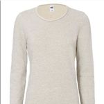 NSF Heathered Gray Corset Lace Down Back Sweatshirt Top P Size undefined Photo 3