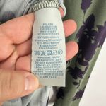 Boden Dress 4R Green Purple Floral Twist Front Fit Flare Romantic Dark Feminine Size 4 Photo 2