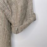 Flax Linen Lagenlook Long Sleeve Maxi Dress Size Large Photo 5