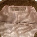 Lauren Merkin  Brown Suede Leather Cutout Design Clutch w/Dustbag Photo 4