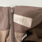 LAPOINTE Brown Faux Leather Mini Skirt Size 0 US $790 Photo 7