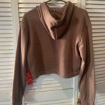 Brown Cargo Hoodie Size M Photo 4