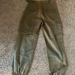 Pull & Bear  fasten tab cargo pants in khaki Photo 2