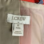 J.Crew  Petite Wool Blend Coral/Pink Lady Day Coat - Stand Collar - Size 0P Photo 8