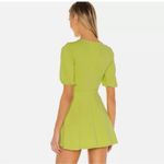 Lovers + Friends Tirzah Mini Dress Cutout Knot in Pistachio Green- Size Small Photo 1