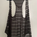 Red Camel est. 1931 Women’s Crotchet Vest Grey Open Front XL Photo 0