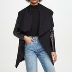 Spanx Drape Front Faux Leather Jacket Photo 4