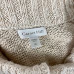Garnet Hill  Organic-Cotton Slub-Knit Mock Neck Sweater XL Oatmeal Photo 7