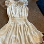 Ramy Brook NWT  Simona dress white dress with silver sparkle M Photo 11