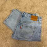 Levi's  501 90's Distressed Mid Rise Straight Leg Jean Relaxed Vintage Style 29 Photo 7