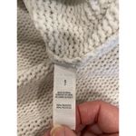 Aerie  Women’s Turtleneck Sweater S Oversized Chunky Knit Cream Polyester Cozy Photo 4