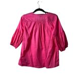 NYDJ NWT button up boho blouse pink peony women’s size XS Photo 1